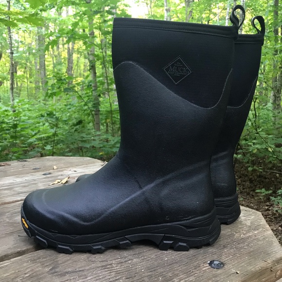 muck boots men's arctic ice mid insulated waterproof winter boots